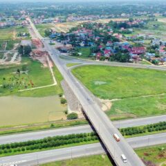 Construction of road linking Thai Nguyen, Bac Giang and Vinh Phuc