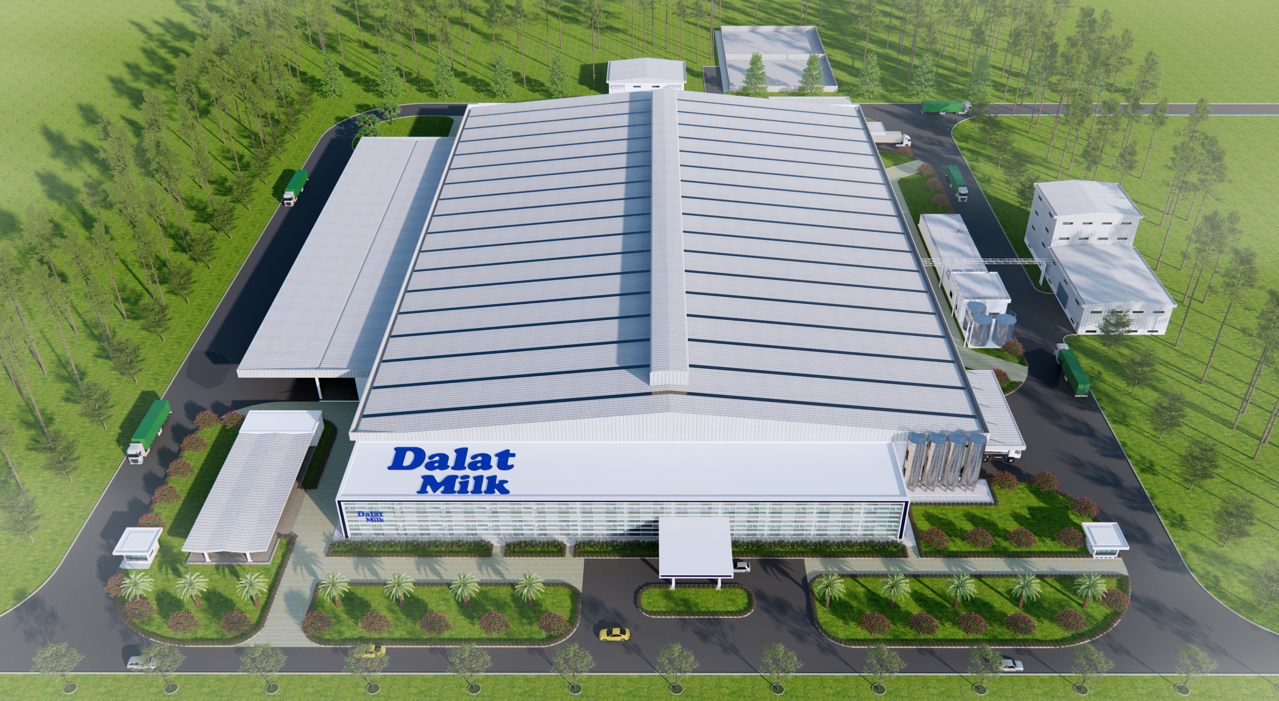 Nhà máy sữa TH Đà Lạt Milk