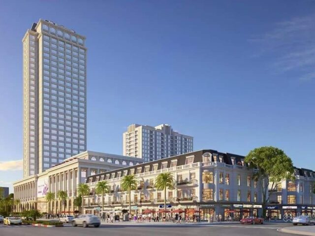 Tổ hợp khách sạn TTTM Khu B Quang Trung