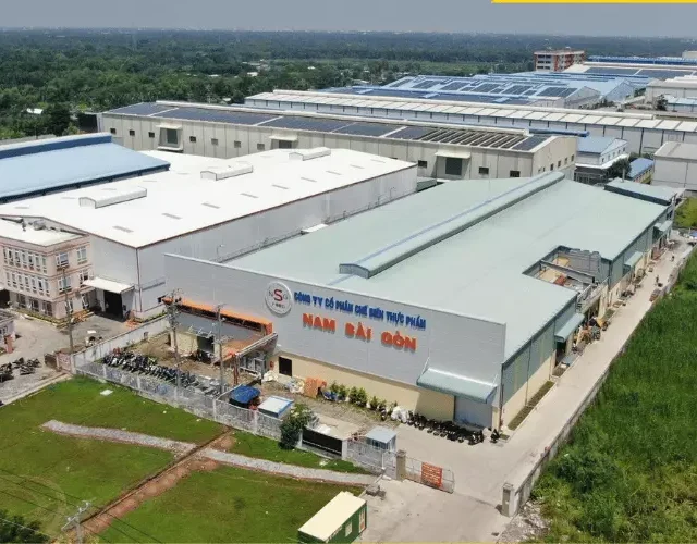 Nhà máy Công ty CP Chế biến thực phẩm Nam Sài Gòn