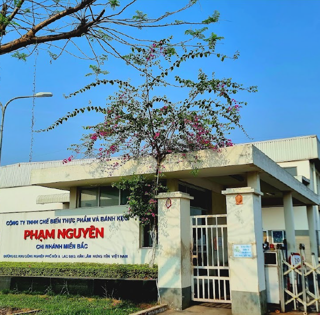 Nhà máy Công Ty TNHH Chế biến thực phẩm và Bánh kẹo Phạm Nguyên